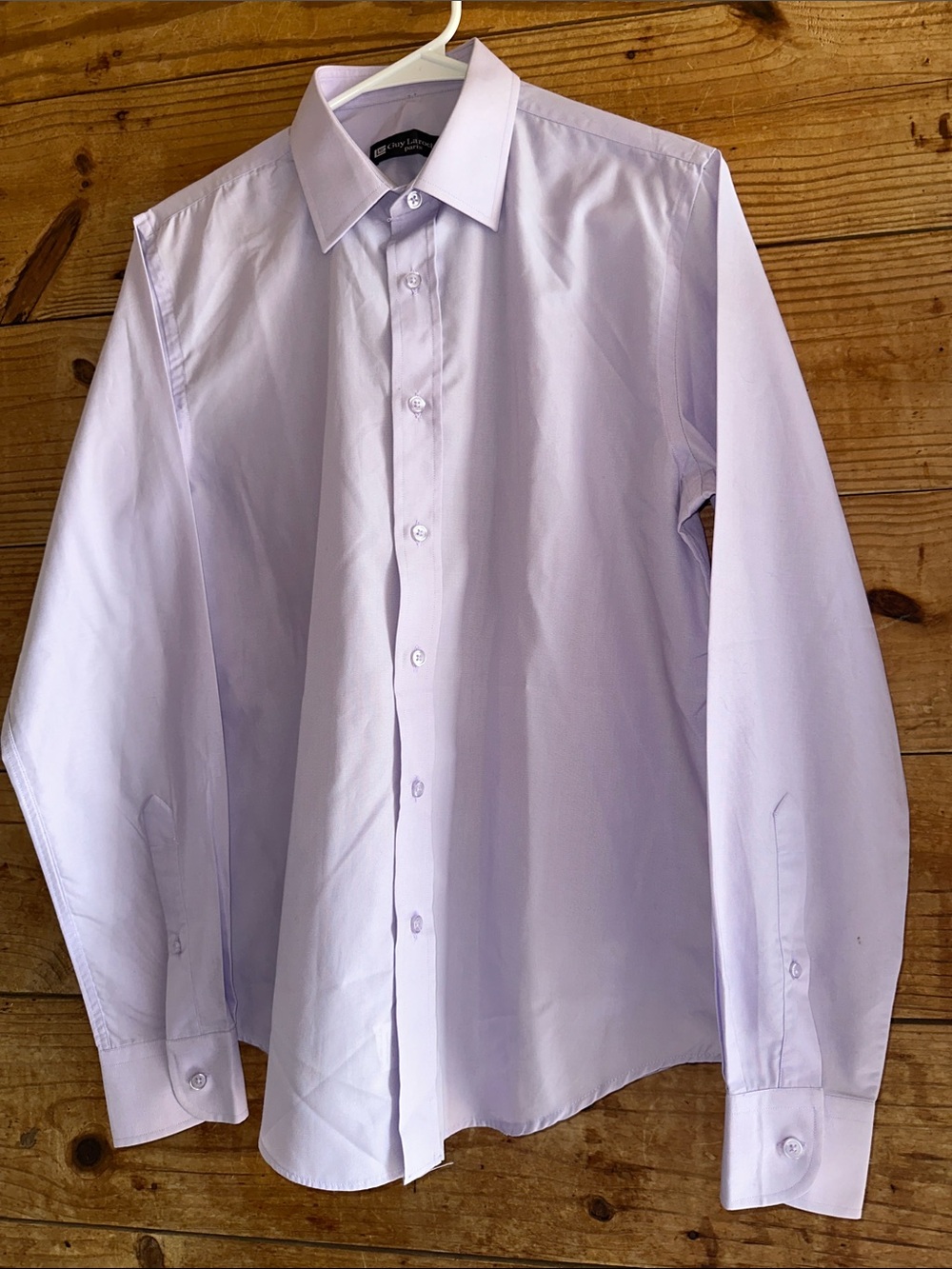 Guy Laroche Paris Light Lavender Dress Shirt - Classic Button-Down